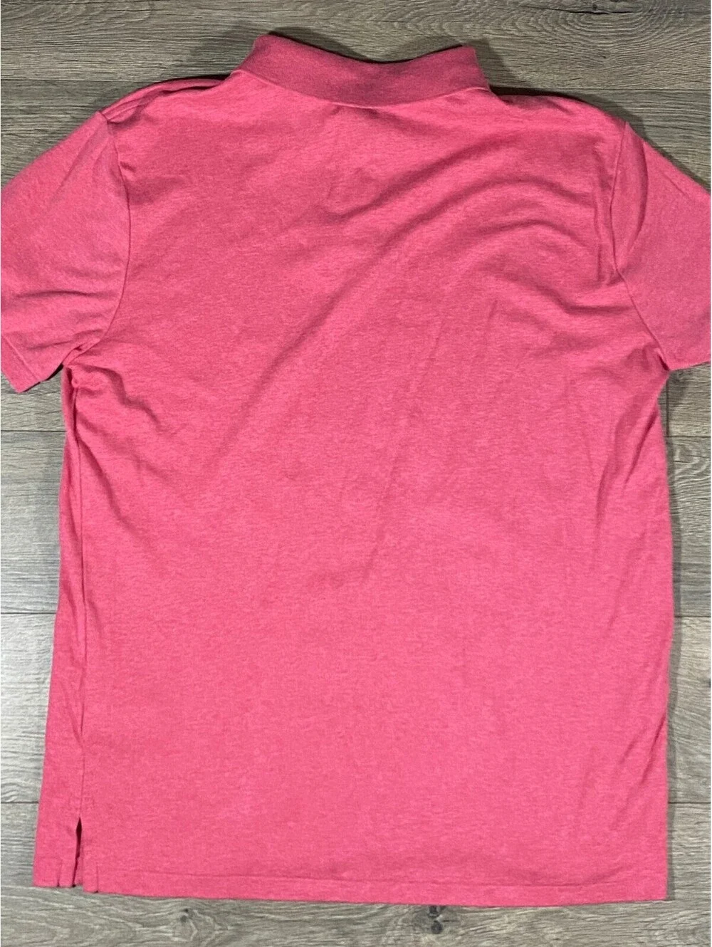 Polo Ralph Lauren Polo Shirt Mens L Pink Heather Custom Slim Fit Pony Cotton